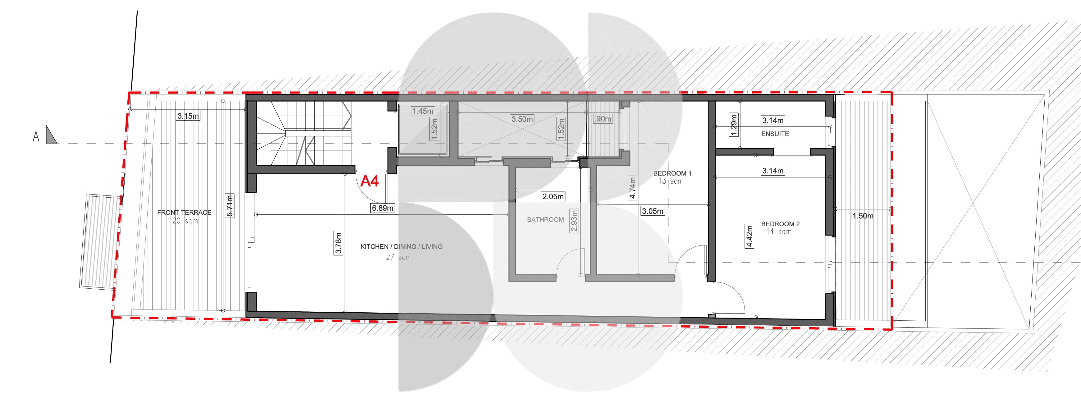 Penthouse in Hamrun — photo 1